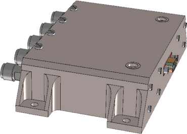High power DP3T coaxial switch